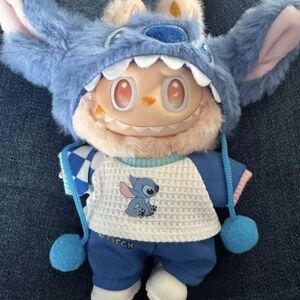 Labubu Clothes Bundle Disney Stitch Costume